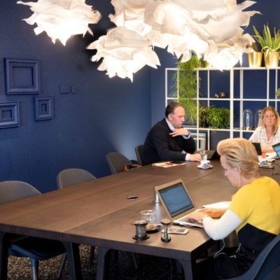 Co Working Space Lobby - WestCord Hotel Delft