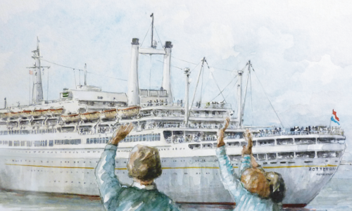 Tentoonstelling Holland Amerika Lijn en haar wereldreizen