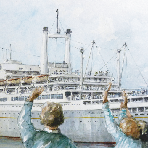 Tentoonstelling Holland America Lijn